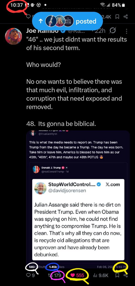 DeanDavis33's tweet image. 6️⃣🐇5️⃣ #SixFives 😎
1️⃣4️⃣5️⃣ #OneFourFive 
5️⃣8️⃣3️⃣ #FiveEightThree
1️⃣7️⃣9️⃣ #OneSevenNine
🎰 #WhatAreTheOdds 🪽
1️⃣3️⃣7️⃣ #OneThreeSeven