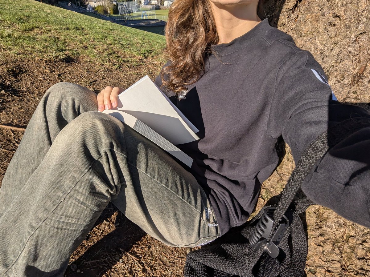 all you need in life is a good tree to sit and read under