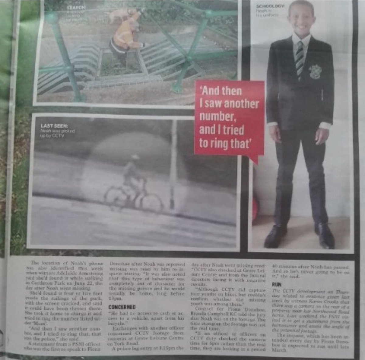 ManusSinead's tweet image. #TheNoahDonohoeInquest 💙

#TruthForFiona❤️

#Week294💔

Keep the noise going for Noah💙⚡️

Keep supporting Fiona &amp;amp; the Donohoe family  ❤️🙏