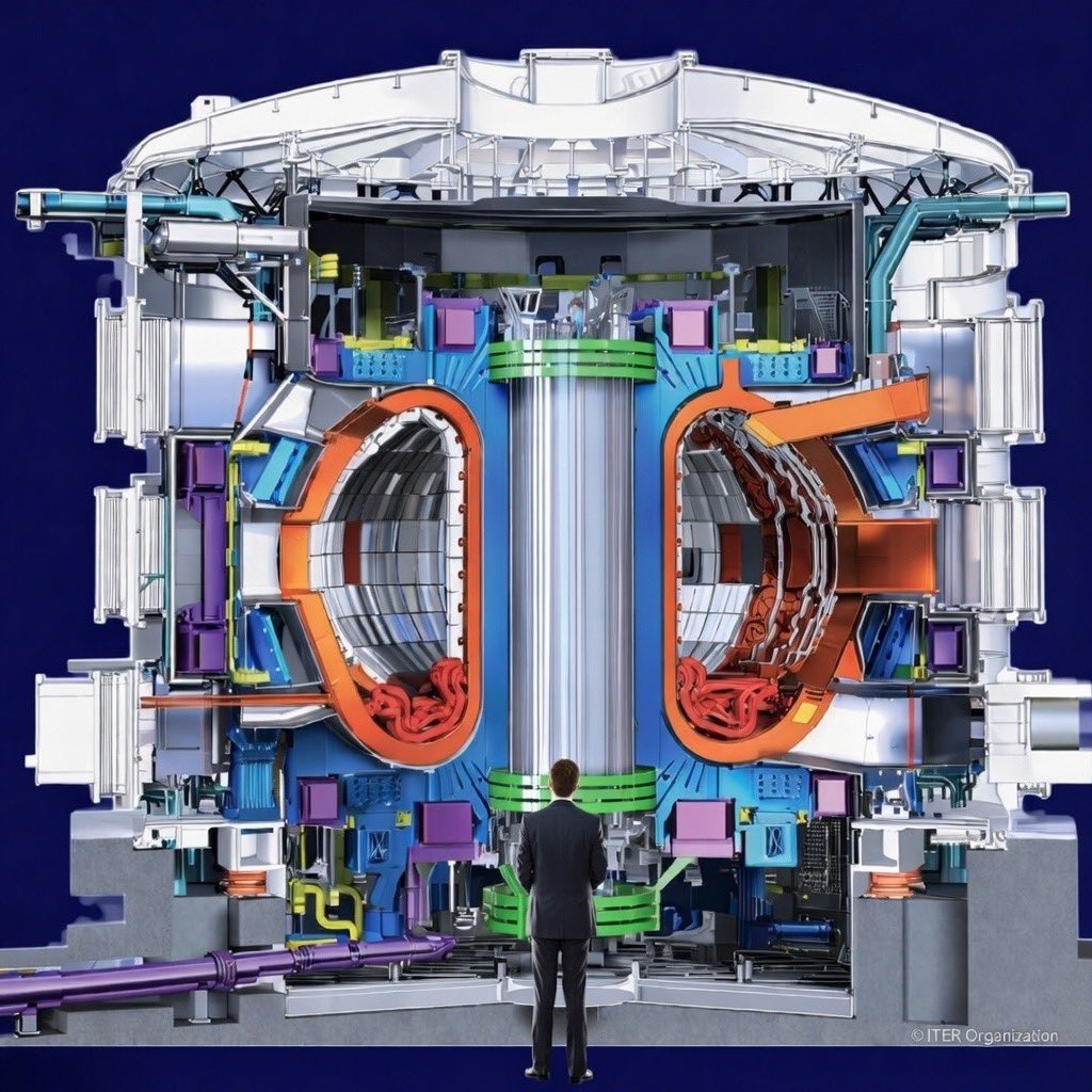 「核融合」の社会実装へ向けて

この写真の巨大な装置、まるでSFの世界ですが、これは現在フランスで建設が進む「核融合」の実験炉です。圧倒的なスケールと複雑さを前にすると、人類の挑戦の大きさに言葉を失います。しかし、これは遠い未来の夢物語ではありません。