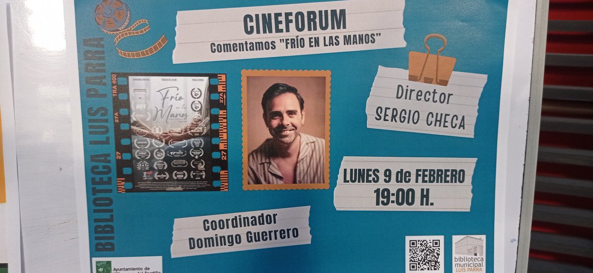 Bibliotecapardi's tweet photo. #Cineforum #BibliotecaPardillo #VillanuevadelPardillo https://t.co/wWN3QENBg2 https://t.co/iAmDntwShi