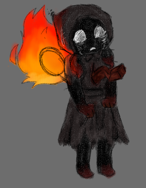 Th3LostPuppet's tweet photo. any lob corp fans on here? I drew the Scorched Girl a LONG time ago and wanted to share it here! 
#LobotomyCorporation #Lobcorp https://t.co/eRFHCr5Lad