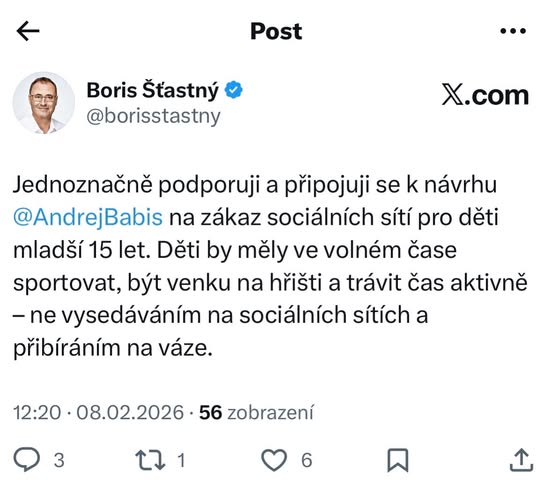 Odvolávám vše pozitivní co jsem kdy o Motoristech řekl. Stejní totalitáři jako všichni ostatní. Tohle nemá s pravicovou politikou nic společného.

Jestli je tohle názor celé strany tak to považuju za absolutní zradu.

<a href="/Gabana/">Gabriela Sedláčková</a> <a href="/petrmacinka/">Petr Macinka</a> <a href="/DolphSegal/">Filip Turek</a> <a href="/matesgregor/">Matěj Gregor</a>