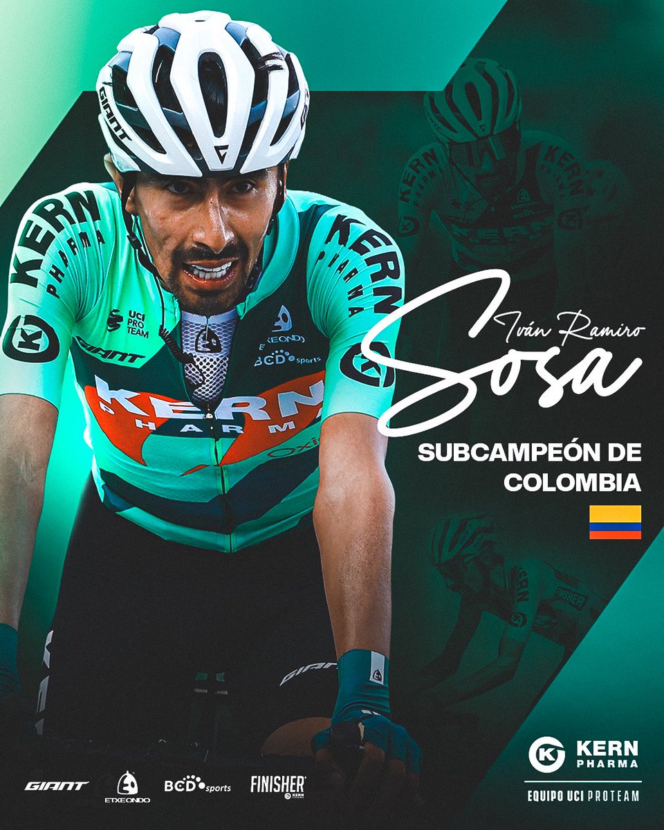 🥈¡Medalla de plata para un excelso 𝐈𝐯𝐚́𝐧 𝐑𝐚𝐦𝐢𝐫𝐨 𝐒𝐨𝐬𝐚 en el Campeonato de Colombia!

🇨🇴 Regreso a la competición por todo lo alto de Sosa en los #NacionalesRuta2026, demostrando unas grandes piernas para jugarse el triunfo con Bernal (IGD) en la ascensión final