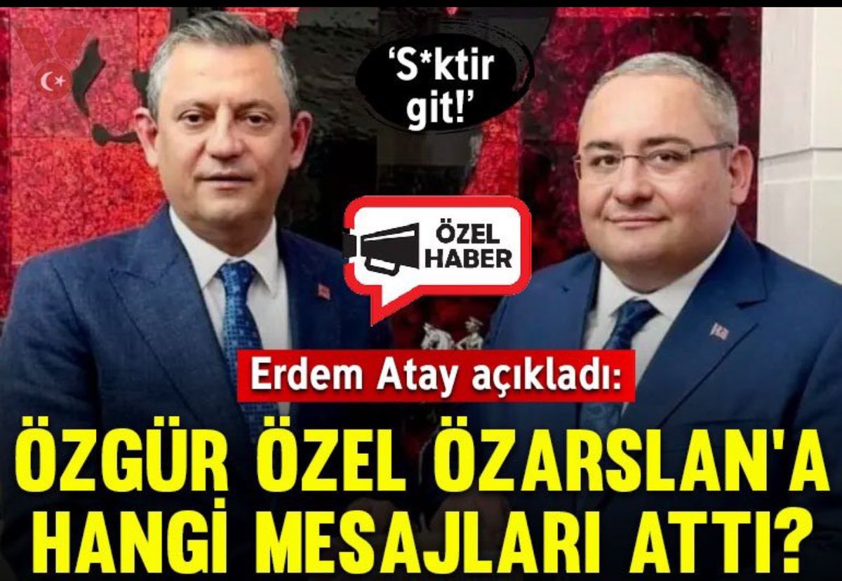 Keçiören belediye başkanı Mesut Özarslan Özgür Özel’in kendisine küfür etmesi sebebi ile CHP den istifa etti

Bülent Akyürek
Küfürbaz Özgür
Özgür Özel
Mansur Yavaş