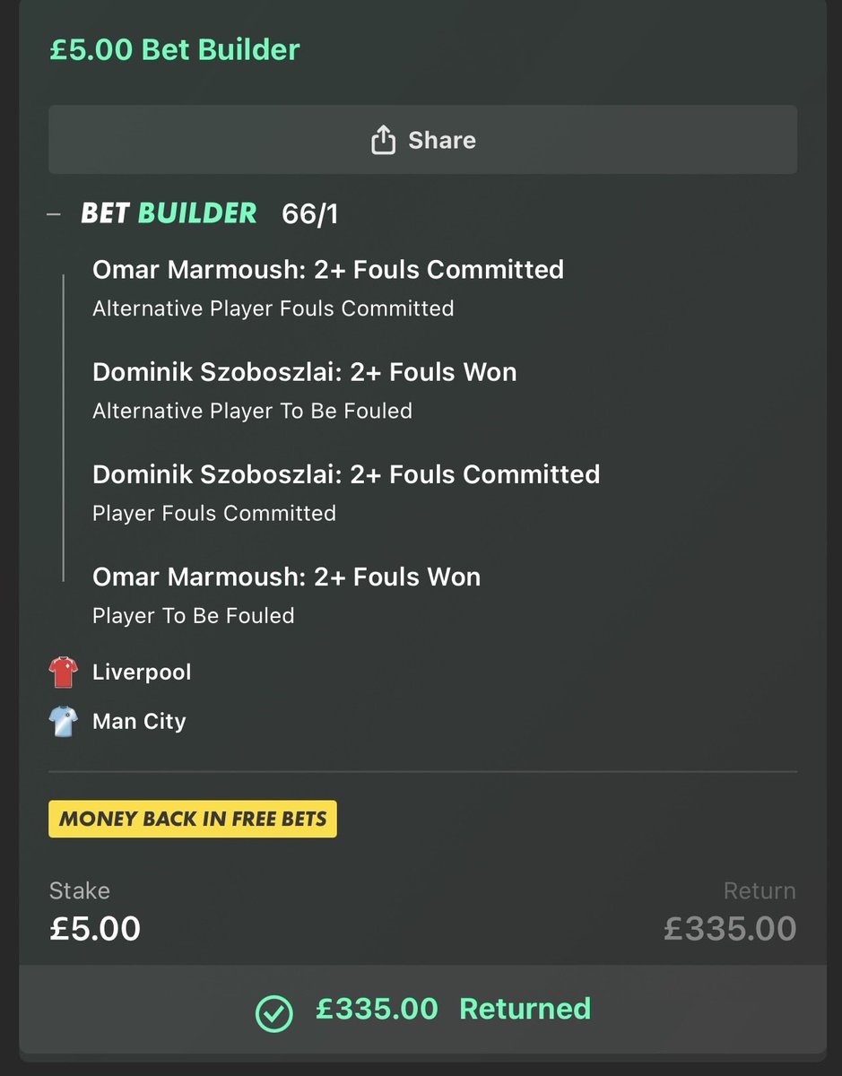 betting_jim's tweet photo. Liverpool v Man City games always delivers 🤷‍♂️💰 https://t.co/LvQIl9oGQE