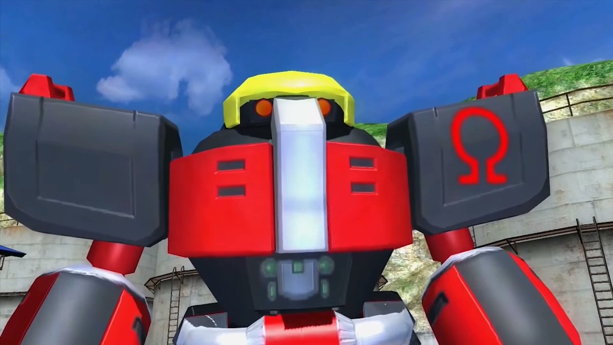 Jakks Pacific would drop 2 versions of their 4 inch Omega figures:

The first one had a lighter face area, which is how he looks in more recent sonic games

The second one had a more darker looking face area, which is how he looked in older games like heroes or 06