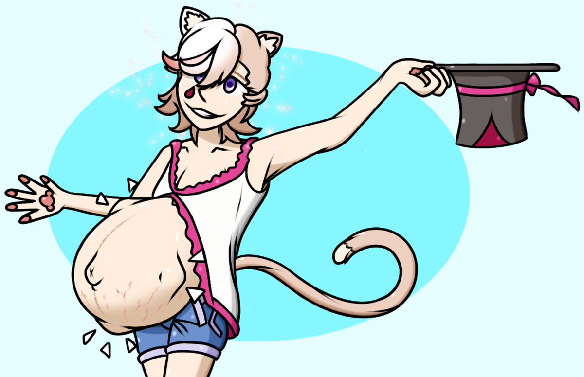 A little mpreg Lyney hehehe ^^

Nothing more to say, he’s very happy to have babies and it doesn’t stop him from performing !

Enjoy ^^

#mpreg