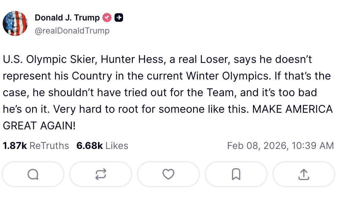 Again, they agree with free speech as long as it aligns with their speech. 

Guess what President Pedo. You hate most of the people in the US so you shouldn’t have run for President.
