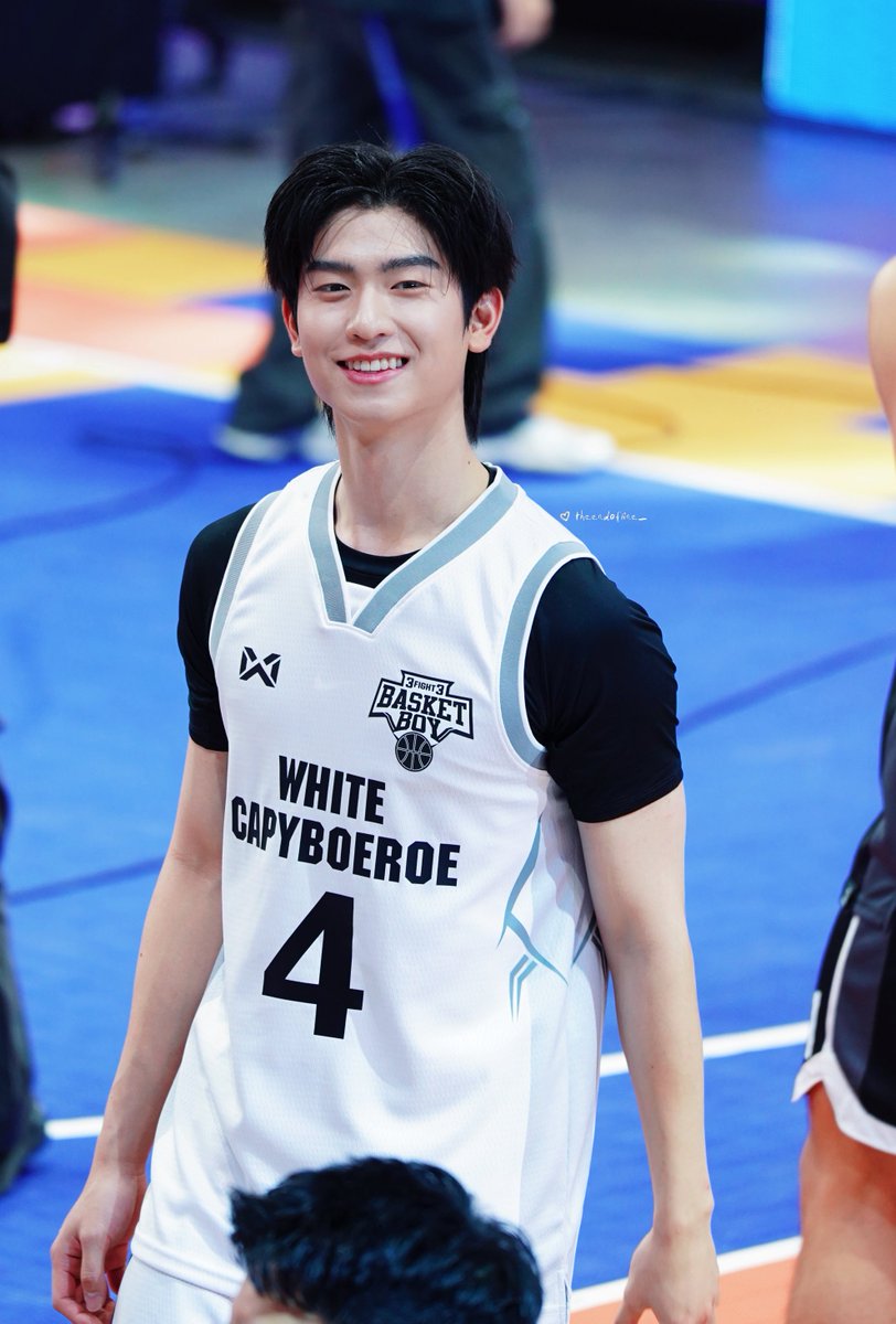 theendofline_'s tweet image. ส่งยิ้มหวานฮีลใจทุกคน 🥹🤍

3 FIGHT 3 X THOMAS
#3Fight3BasketBoySS2
@tthomastc #tthomastc