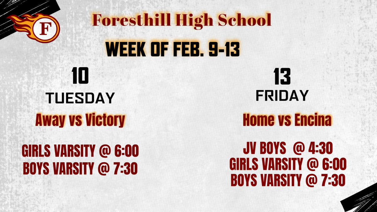 Foresthill Athletics tweet media
