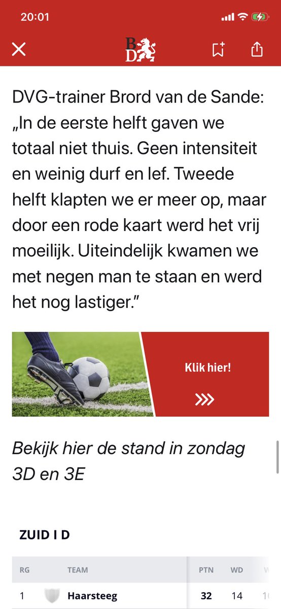 “Wedstrijd binnen twee minuten beslist”