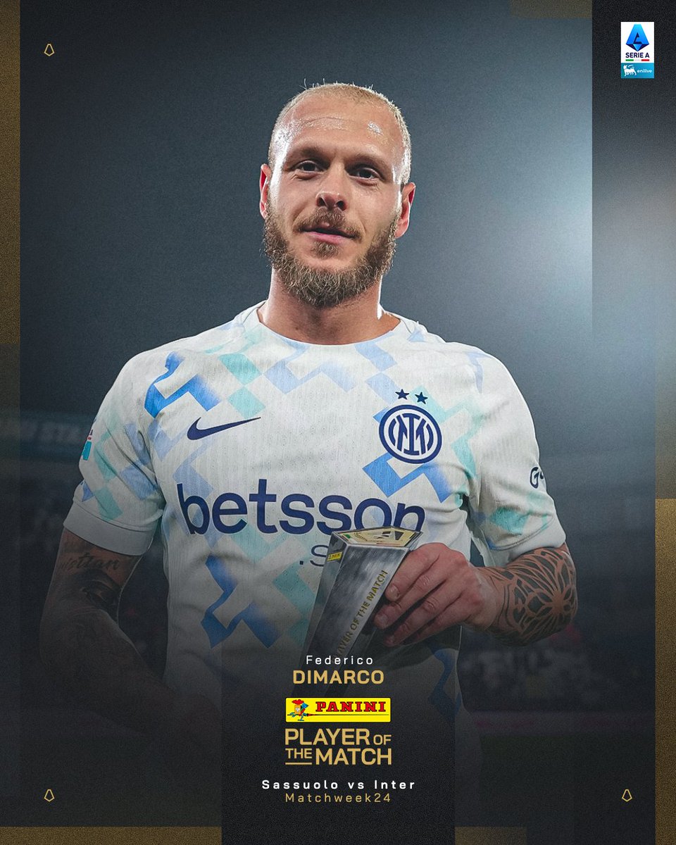 US Sassuolo Calcio 0-5 FC INTERNAZIONALE MILANO
🏆 : #SerieAEnilive - 24ª Giornata
🗓⏰ | 🇮🇹 : Domenica, 8 Febbraio 2026 ( 18:00 CET )
🏟 : Mapei Stadium - Città Del Tricolore, Sassuolo, Italia
#IMInter #ForzaINTER #SassuoloINTER ⚫️🔵