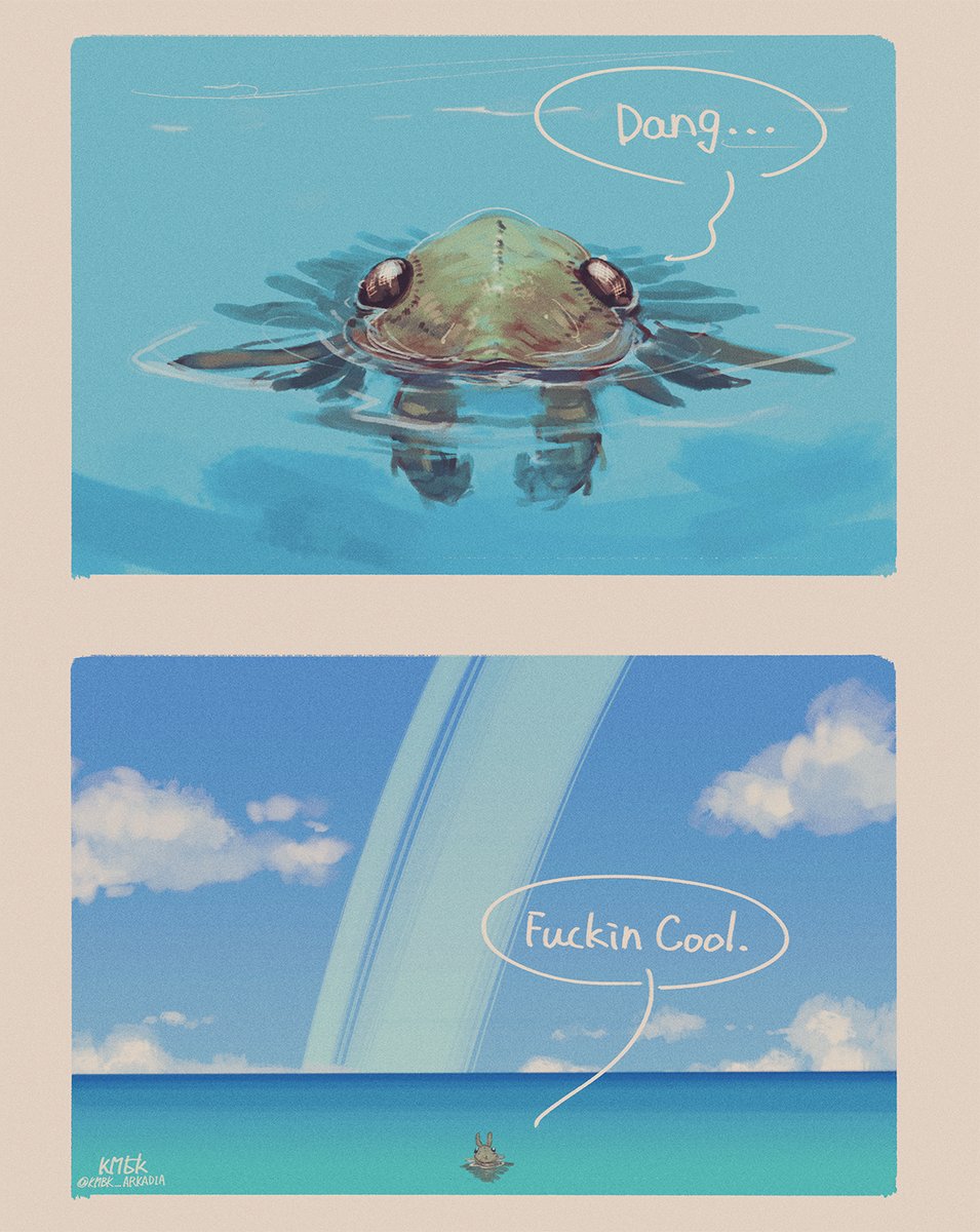 KMBK_ARKADIA's tweet image. バズったのこれぶり