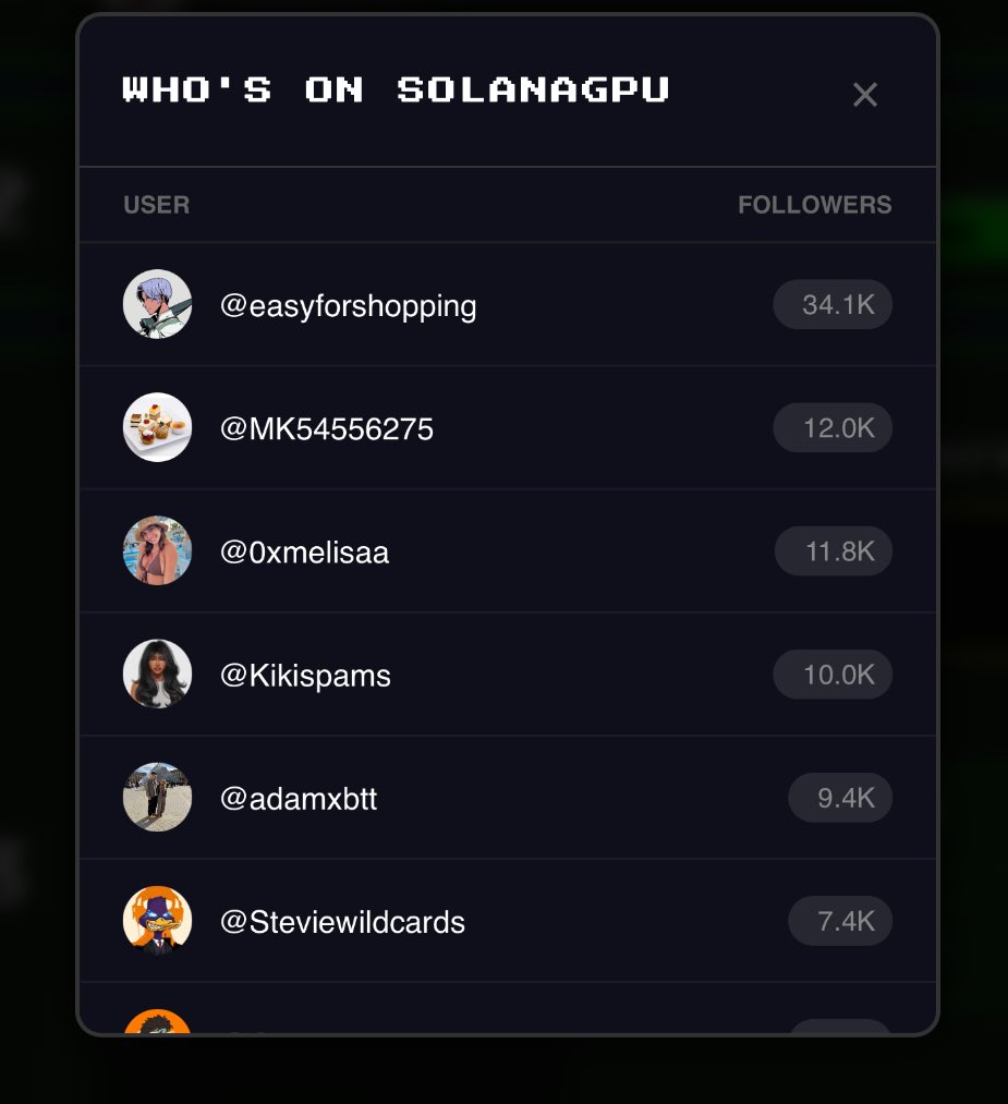 solanagpu's tweet image. Who is ready for $GPU 

%5 AIRDROP