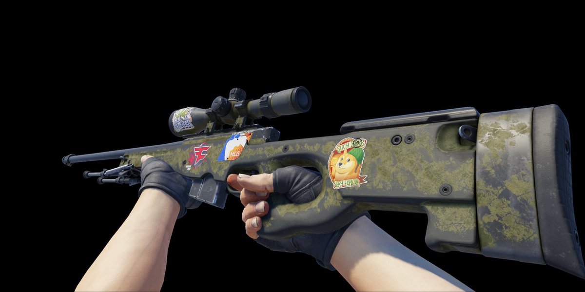 optimise1337's tweet photo. @emm_bee_cs Just missing the Drug War Veteran sticker;) https://t.co/pRdjB2K8hE