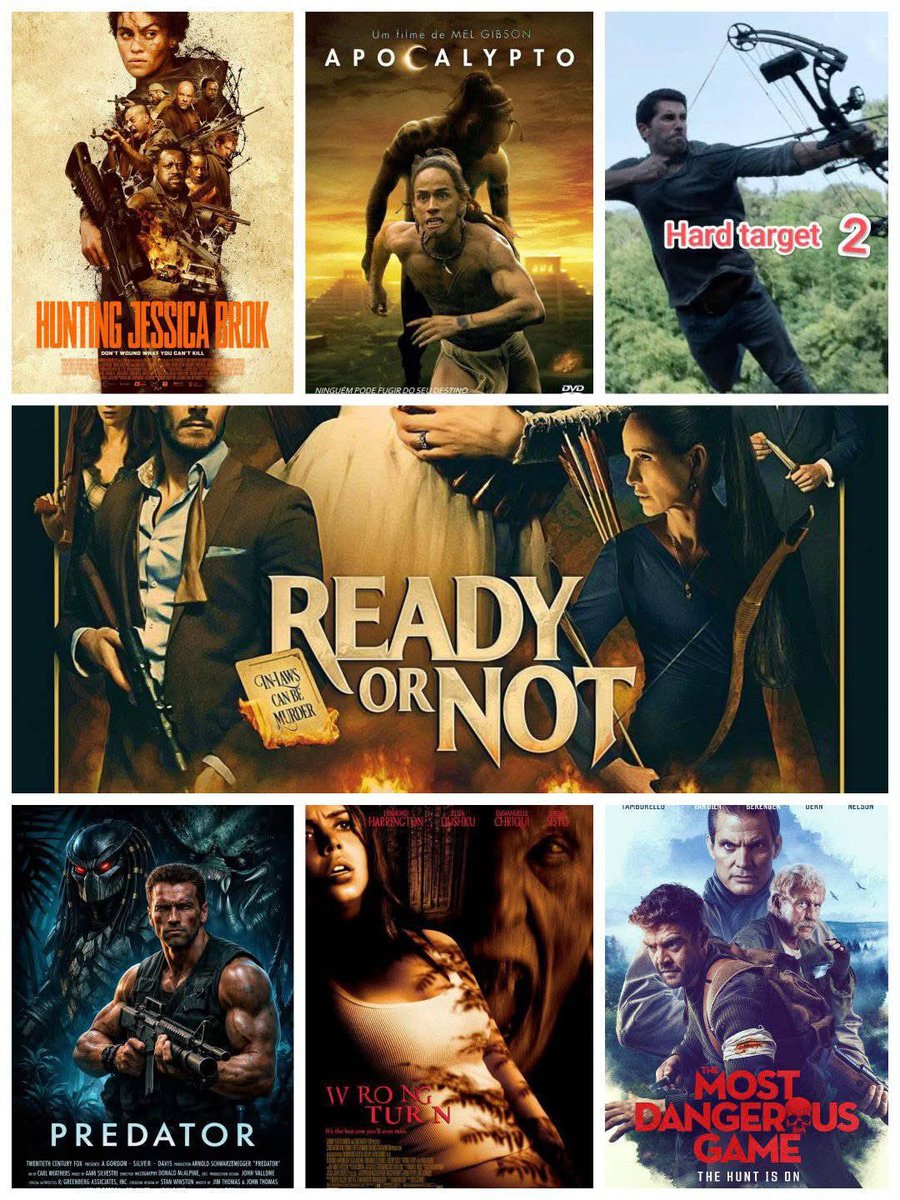 Itz_zayyad1's tweet image. #Top7 best Hard Human hunt action movies 🔥
1) Hunting Jessica Brok [ 2025 ]
info ~ A retired special forces agent must battle a group of vengeful psychopaths in the African wilderness to get back to her daughter. 

2) Apocalypto [ 2006 ]
Info ~ as the mayan kingdom faces its
