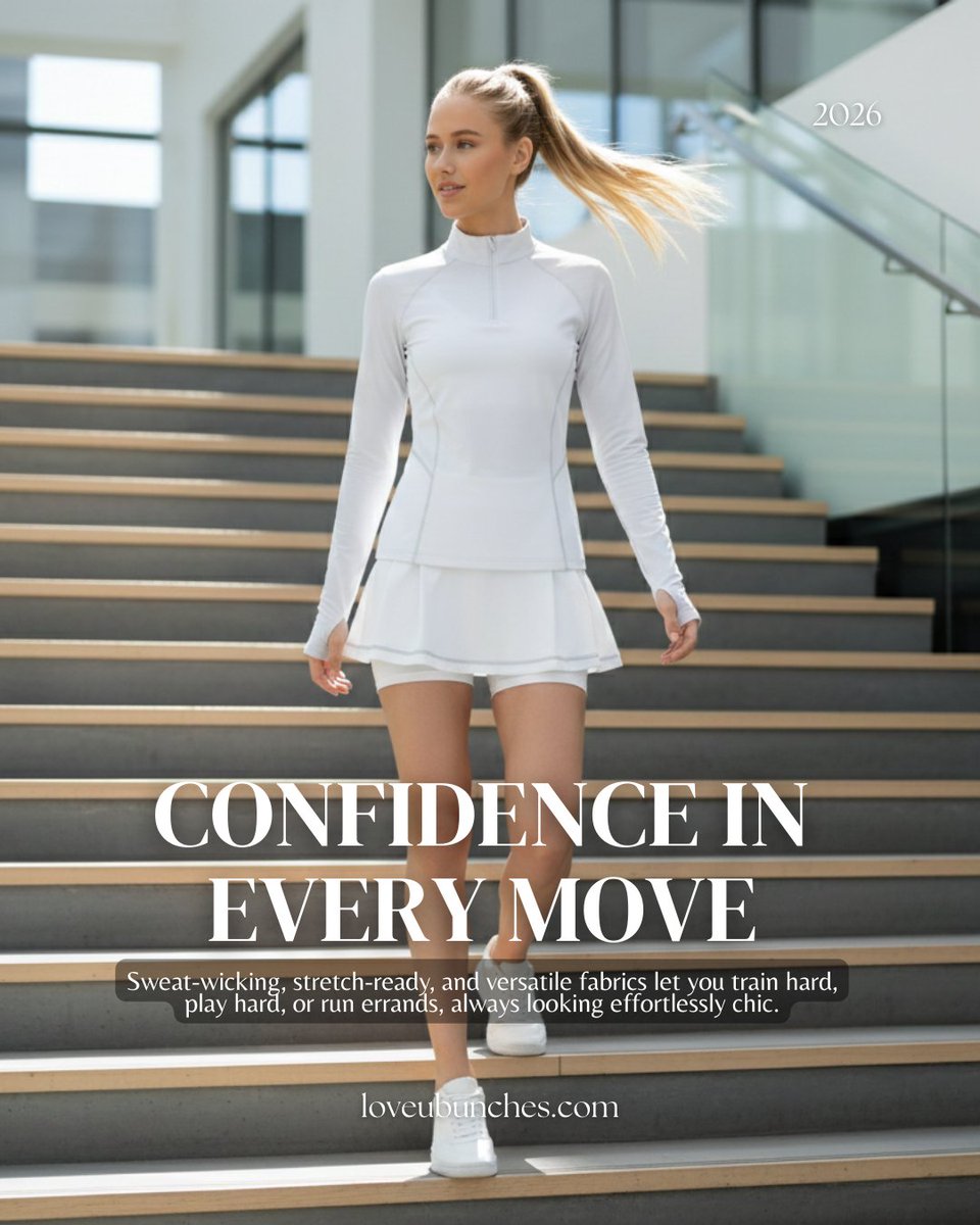 bunches8513's tweet photo. Sweat-wicking, stretch-ready, and made to move with you—this is performance that keeps up with your lifestyle 💪✨

#WomensTennis #TennisStyle #AthleticWear #TennisOutfit #ActivewearFashion #TennisLife #WomenWhoPlay #CourtToStreet #AthleisureWear #PerformanceStyle #ModernAthlete https://t.co/9jau6GO9iT