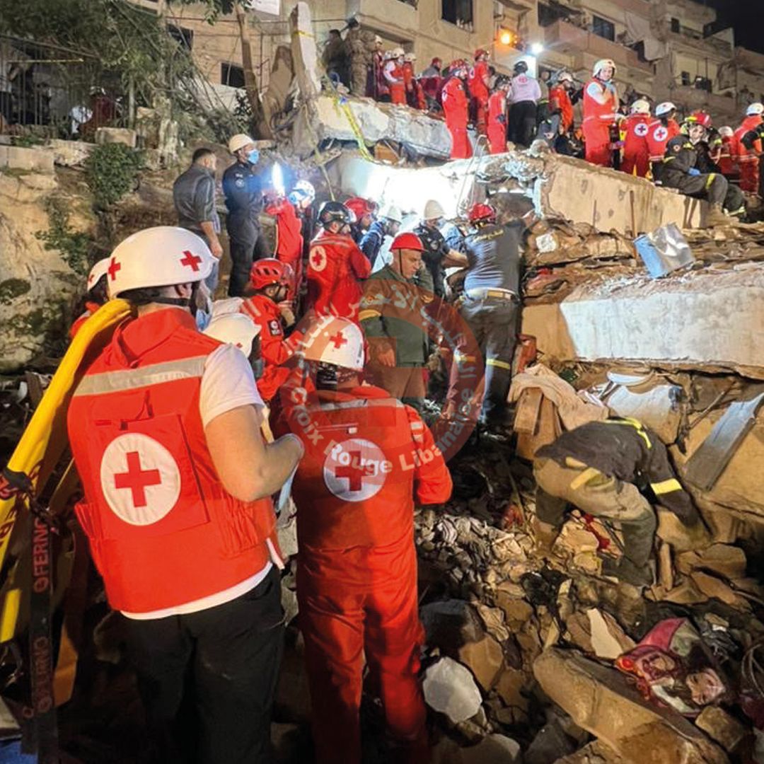 Lebanese Red Cross tweet media