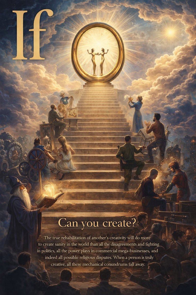 JohnMappin's tweet image. Creativity

The Rehabilitation of the Awareness of Eternal Life.

John Mappin for IF Magazine

There is a quiet heresy in our age: the idea that creativity belongs only to artists, celebrities, to galleries, to the privileged elite few who can afford time, training, or