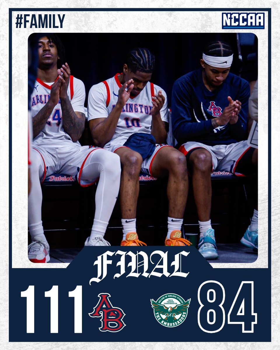 Arlington Baptist University Men’s Basketball tweet media