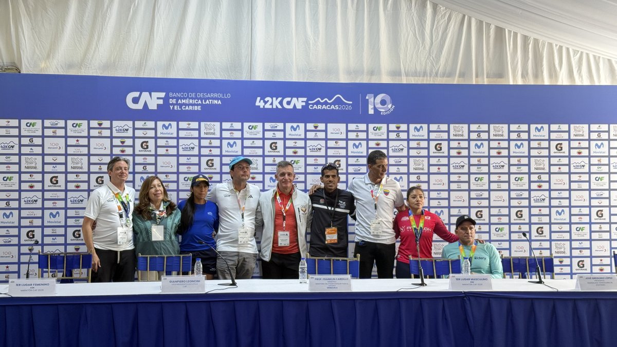 Maratón CAF-Caracas tweet media