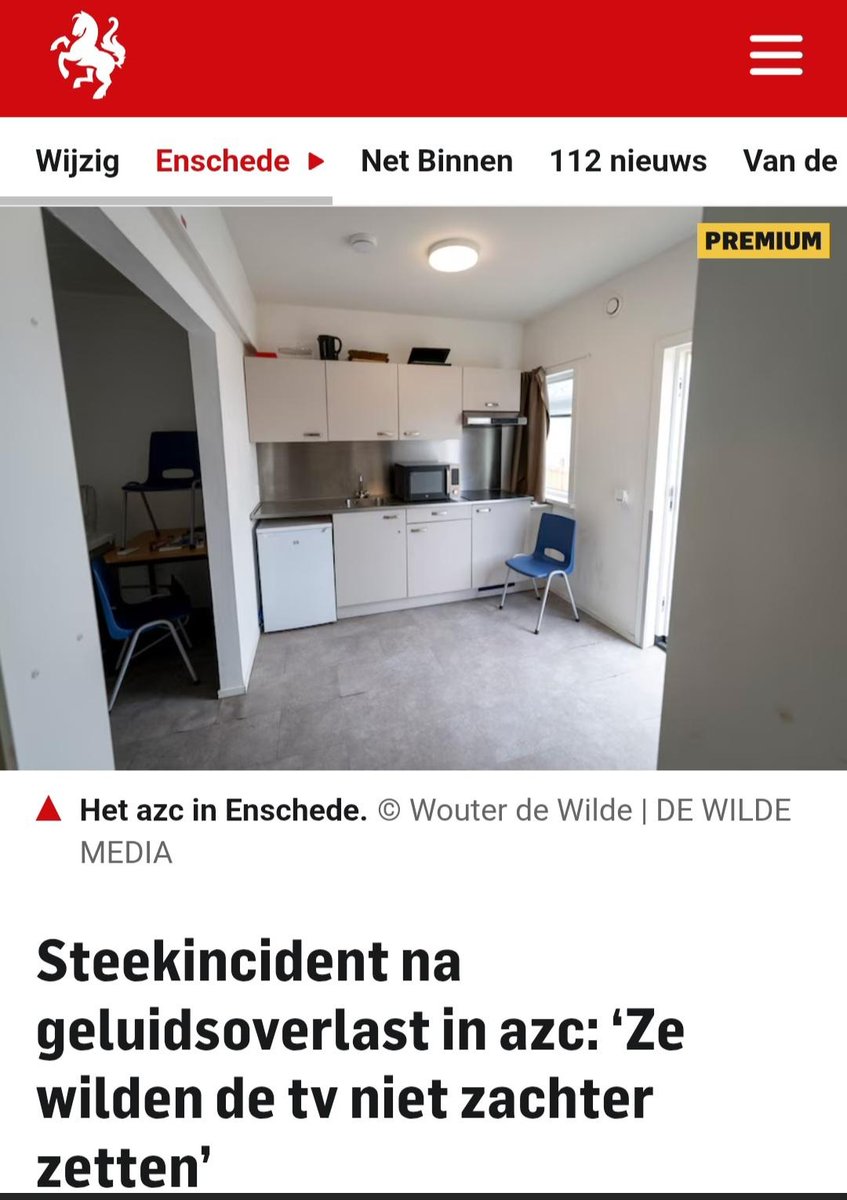 Steekincident na geluidsoverlast in azc