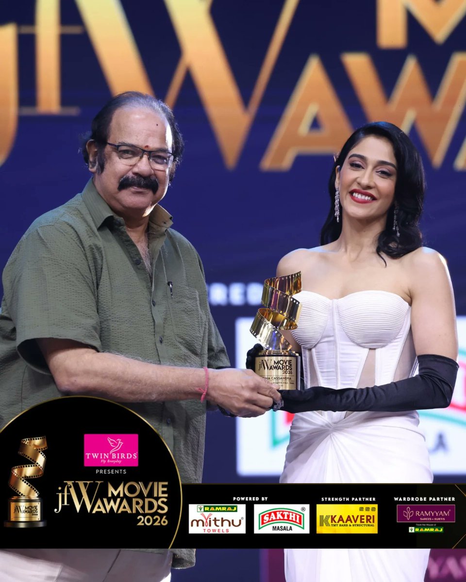 Congratulations to <a href="/ReginaCassandra/">RegenaCassandrra</a> for winning the best actress for the negative role for #VidaaMuyarchi JFW movie awards.

| #AK #Ajith #Ajithkumar | #AK64 |