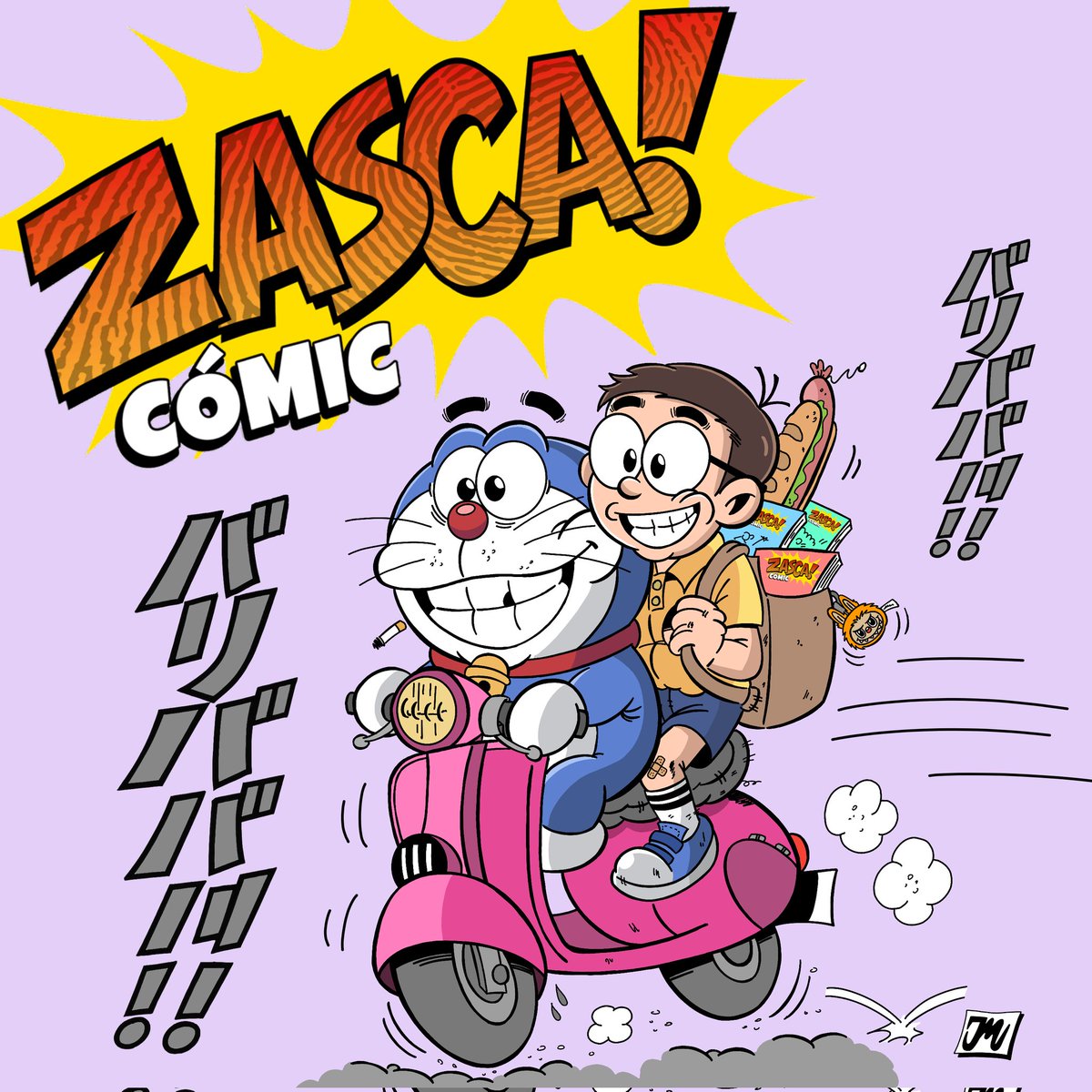 JESÚS DEL MORAL
@jmstudios81 (Instagram)
facebook.com/share/15BRxCiJ…
<a href="/jmMaster81/">Jmstudios81</a> (X)
@jmstudios81.bsky.social
NUEVO NÚMERO EN PAPEL
"ESPECIAL MANGA"
(NÚMERO 15),
CON 90 PÁGINAS POR 9€.
ZASCA! TIENDA:
zasca-comic.sumupstore.com