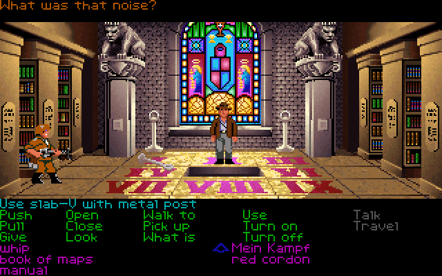 Indiana Jones and the Last Crusade: The Graphic Adventure, 1989. LucasArts.