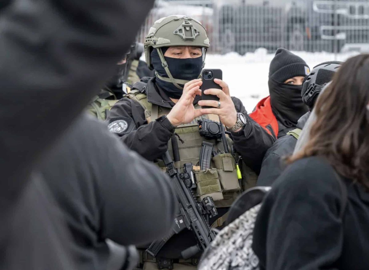 AFpost's tweet image. A woman protestor had her TSA PreCheck and Global Entry trusted traveler membership revoked after an ICE agent used Fortify Mobile’s “facial recognition” software on her.

Follow: @AFpost