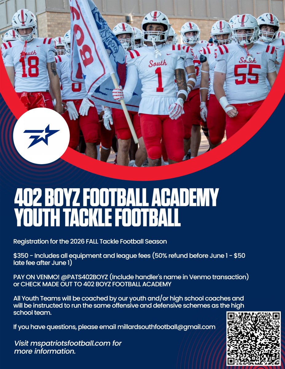 Millard South Football tweet media