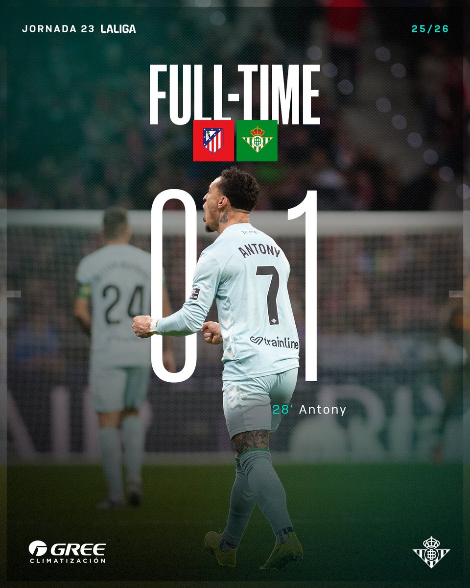 RealBetis_en's tweet image. WE HAVE DONE IT! HUGE WIN IN MADRID! 💪💚

#AtletiRealBetis