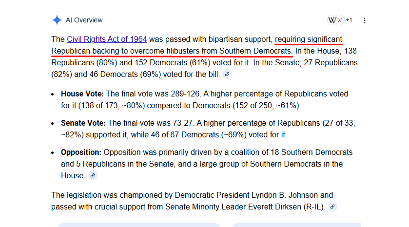 SeanWCollins's tweet photo. @mama_of_artists @ArgusSees @SenLouiseLucas You're mistaken, but it's probably not your fault.  This is likely because of your news sources.  Check deeper into the topic.  Republicans have been consistent since their start as the anti-slavery party. https://t.co/TYDrlgPz26