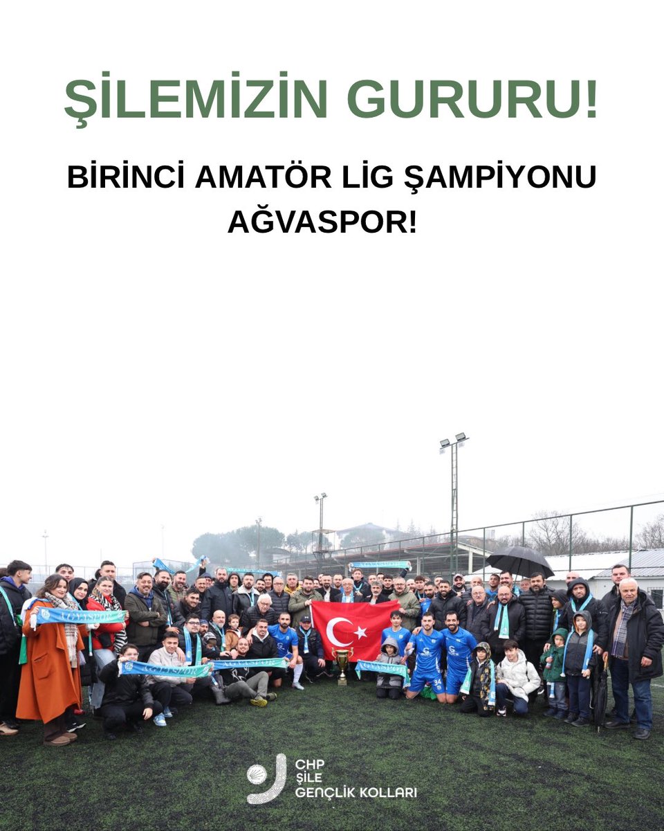 Ağvasporumuz, Birinci Amatör Lig finalinde Yeşilderespor’u 8-1 mağlup ederek kupanın sahibi oldu! Gurur, mücadele, şampiyonluk!