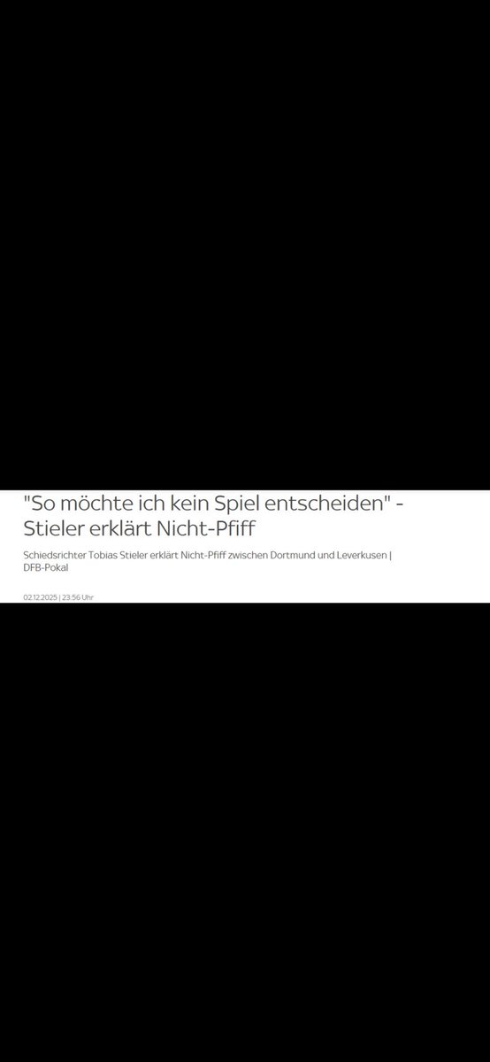paul_av14's tweet photo. Stieler hat sich heute selbst widersprochen.
Gegen Leverkusen damals keinen Elfmeter für Dortmund gepfiffen, weil er ein Spiel „so“ nicht entscheiden will.
Heute entscheidet er in einer nahezu gleichen Situation ein Spiel zu Gunsten des FC Bayern.
#FCBTSG #WOBBVB #BVBB04 https://t.co/UzNDttVWDR