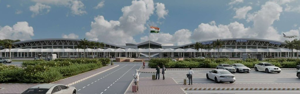 InfrabuzzNagpur's tweet photo. So happy for Nashik. Finally, the ground-breaking ceremony for airport expansion took place. Hopefully, it will open new doors for the progress of Nashik.
#Nashik #Airport #Maharashtra #Aviation #Ojhar https://t.co/AUU22esU7d