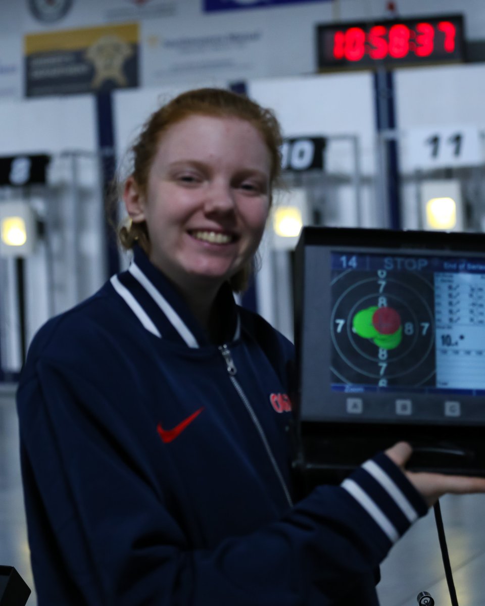 OleMissRifle's tweet photo. Two years. Two perfect 600s. Two PRC air rifle titles.

Audrey shows up in the postseason ‼️ https://t.co/MmseyHuBmr