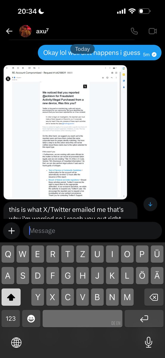 acklevn's tweet photo. Is this a new way to scam ppl in twt?? Whats happening wtf https://t.co/FYTmSLmYfx