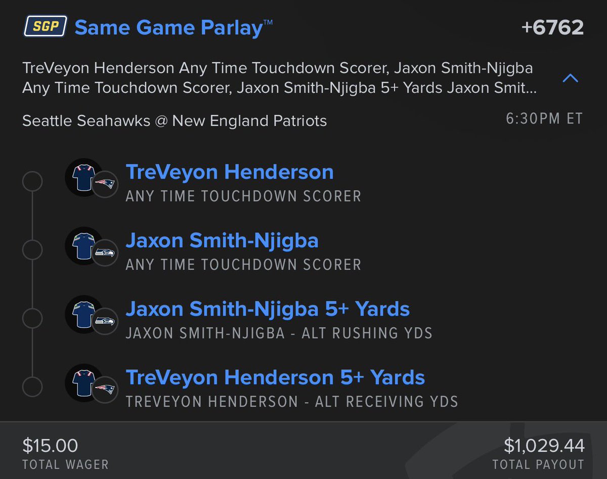 SUPER BOWL LOTTO ☢️♠️

$15 —-> $1000 LFG‼️