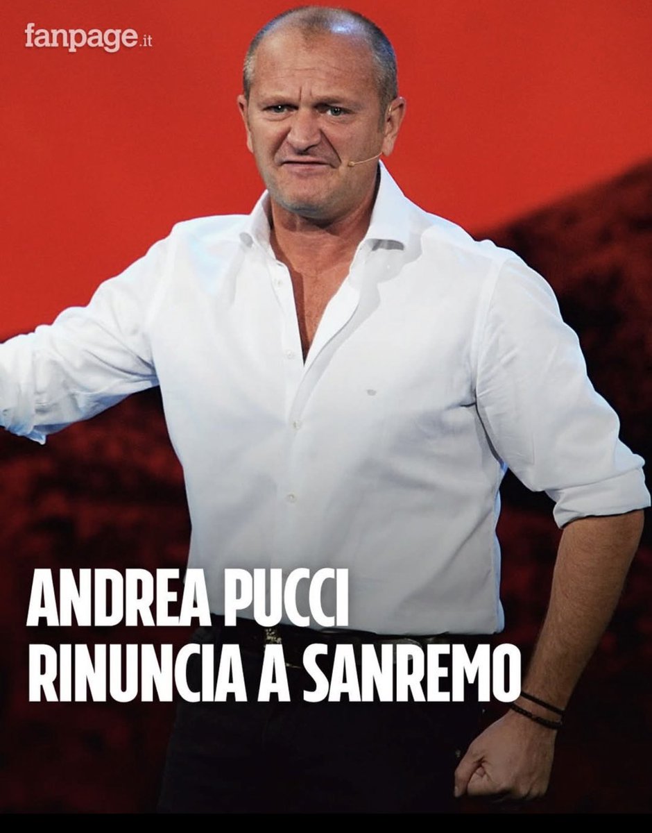 ceppo58's tweet image. Hai fatto benissimo, d'altronde a Sanremo cercavano un comico. 🤷🤷🤷🤷