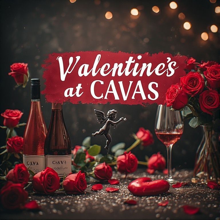 Create lasting memories together this Valentine's Day!  Reservations at cavasmke.com/valentines