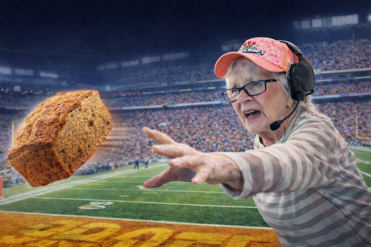 If you’re betting today… bet on your $GRANDMA. 🍌🍞🏈

It’s Super $Grandma Sunday! 

Why bet on a QB when you can bet on Gramma Crackers. 

#SuperBowl