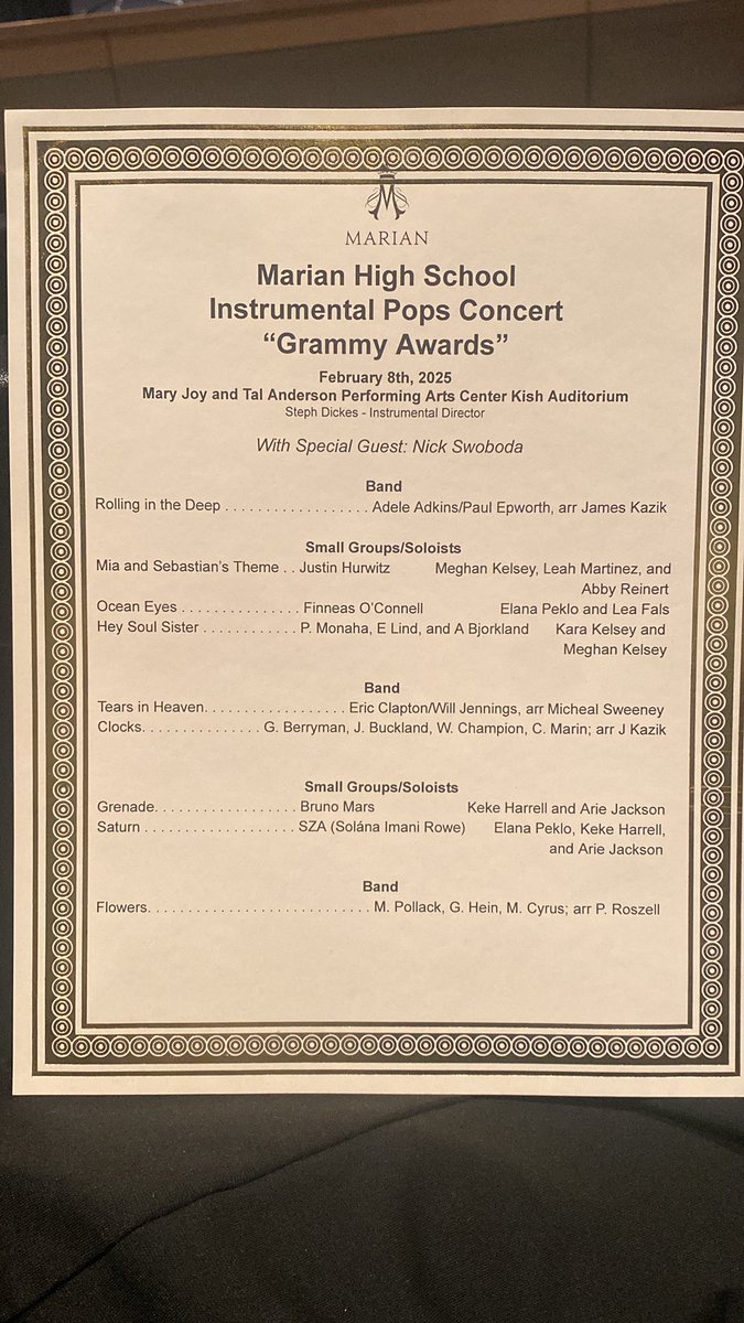 Marian Student Pubs tweet media