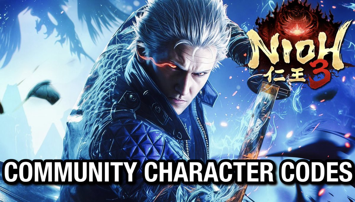 notouchthrow's tweet photo. NIOH 3 Best Community Character Creation Codes (PS5)
https://t.co/vRK9NUOlmv
#Nioh3 #nioh3code 
@TeamNINJAStudio @nioh_game https://t.co/yuUZ8OjkmL