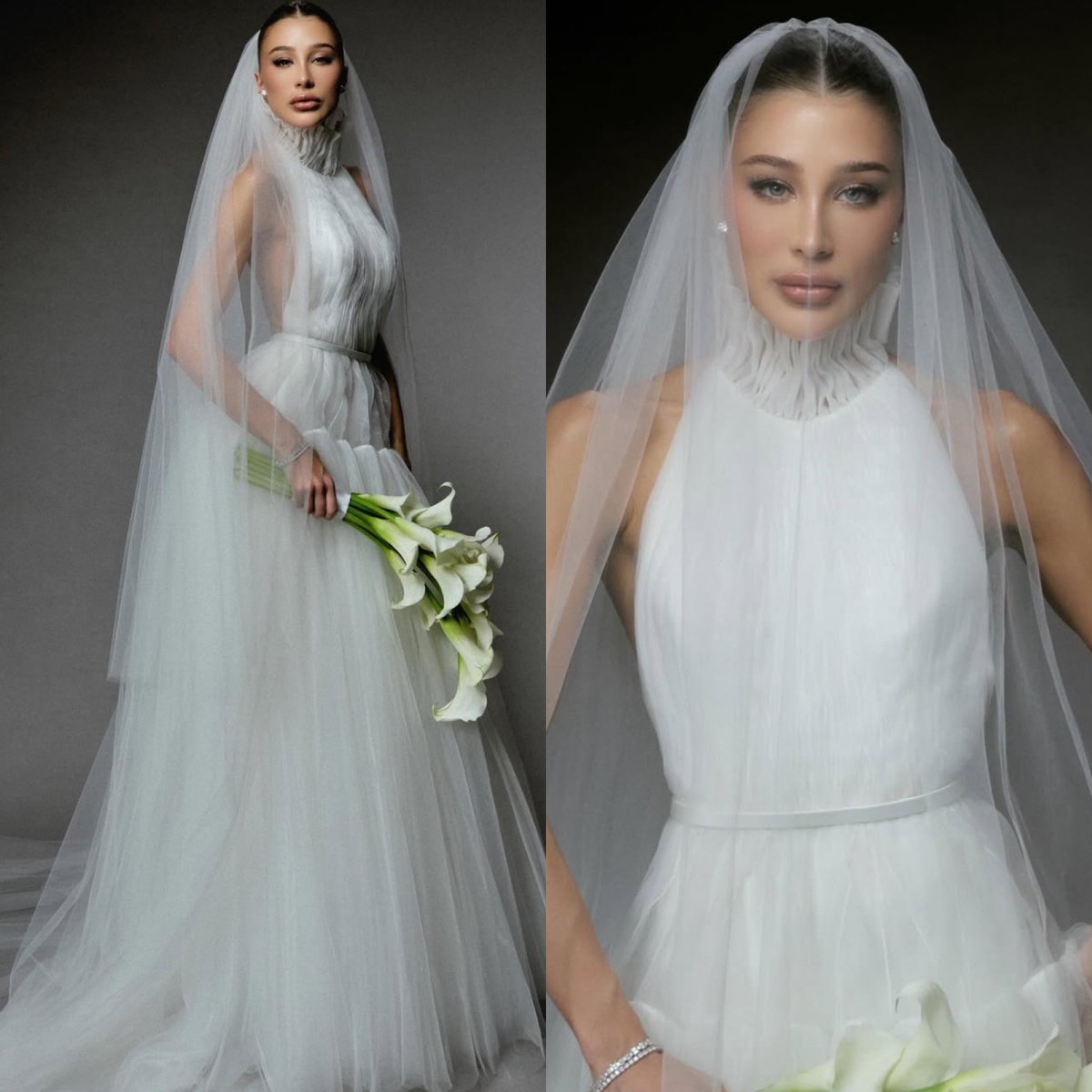 KikiMioBS's tweet image. E a herdeira da CIMED Esther Marques que casou ontem em São Paulo usando um Alaïa sob medida do Pieter Mulier? Chique