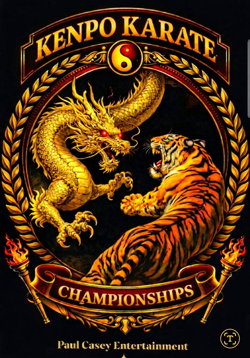 KKHOF1's tweet image. 2026 Kenpo Karate Championships Sunday June 28th The Orleans Hotel and Casino Ballroom 9am-3pm Las Vegas
