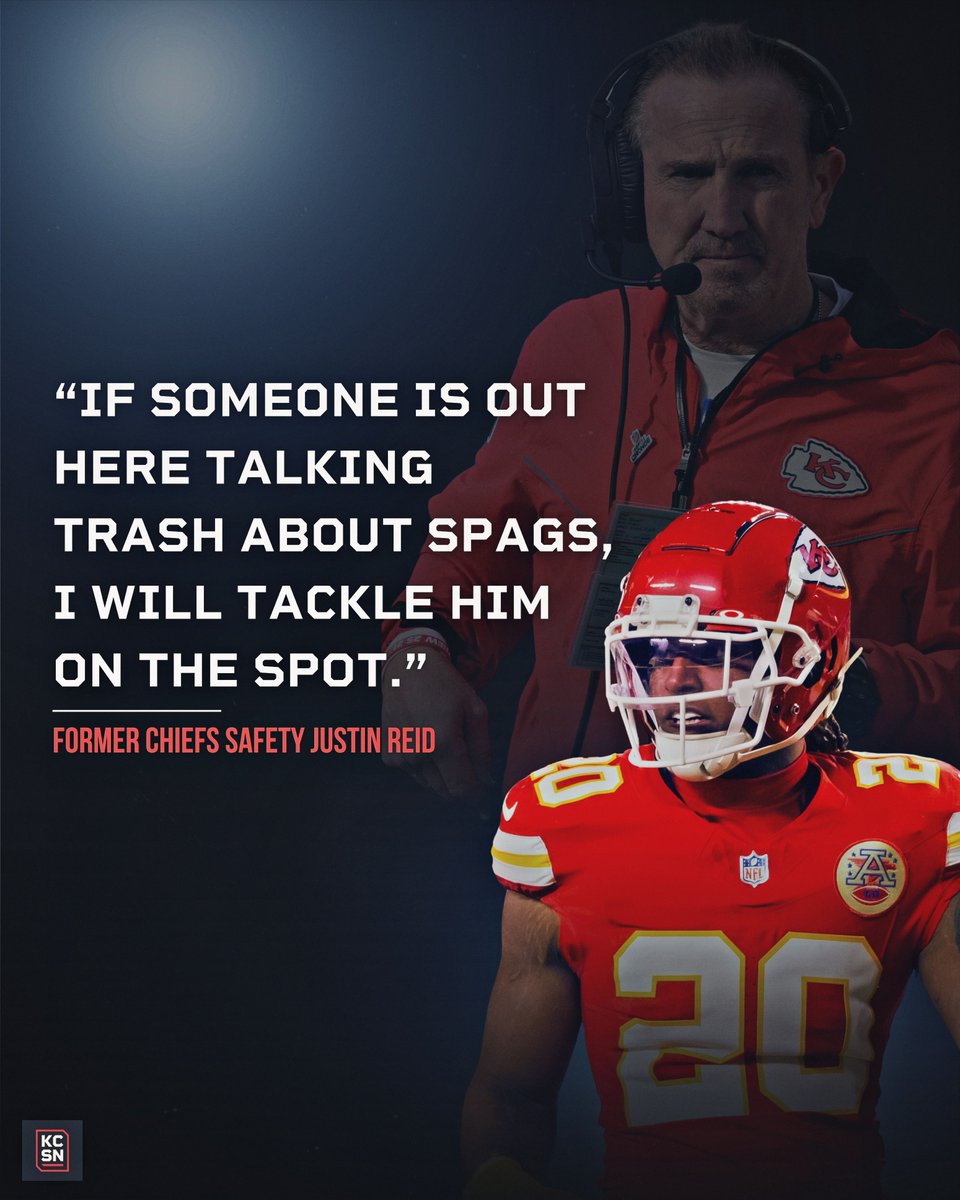 Better not be caught speaking ill of Spags in front of <a href="/JustinqReid/">Justin Reid</a> 😅❤️