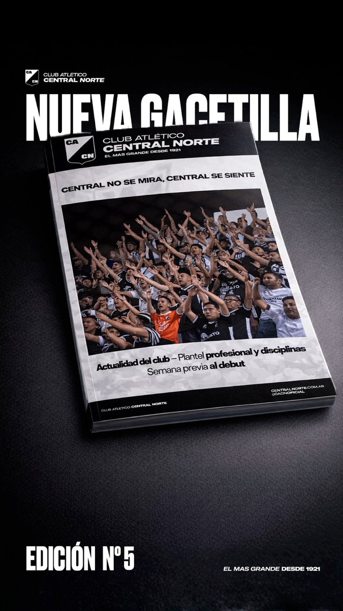 📖 GACETILLA OFICIAL

Ya se encuentra disponible la gacetilla semanal con toda la información institucional, deportiva y de las distintas disciplinas del club.

👉 heyzine.com/flip-book/e781…