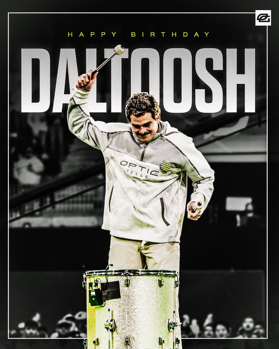 OpTic's tweet image. HAPPY BIRTHDAY @DALTOOSH 

#OnTheTeam
